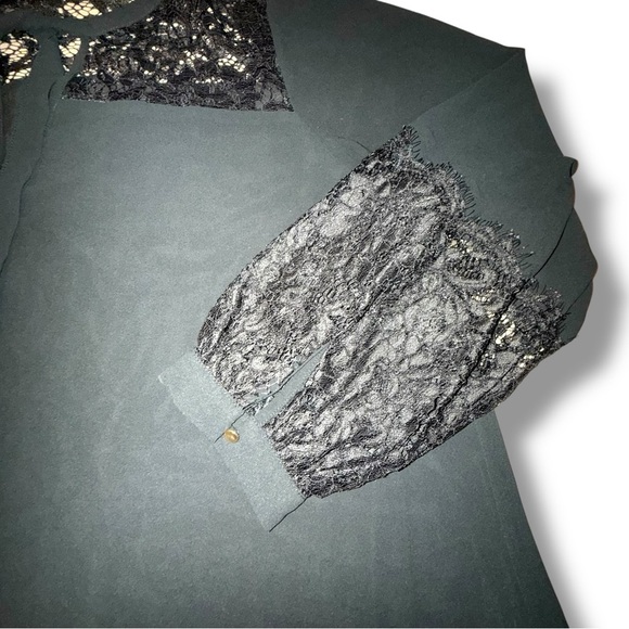 CITY CHIC Mysterious Lace Top - Black Plus 20 (L) - Picture 10 of 16